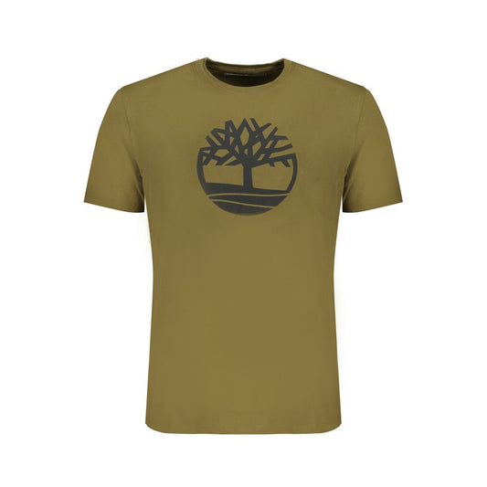 Timberland Verde Cotton Men's T-Shirt