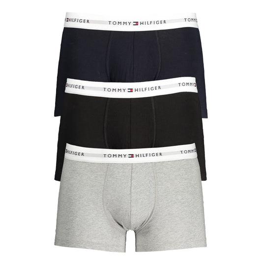 Tommy Hilfiger Gray Cotton Men's Boxer