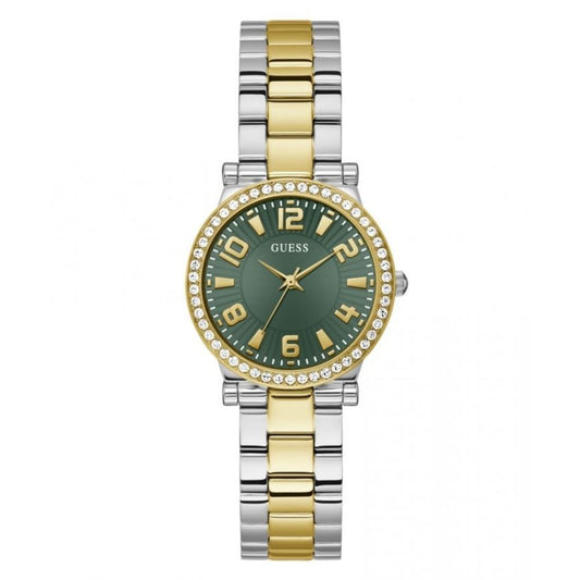 Guess Gold Stainless Steel Dress Watch