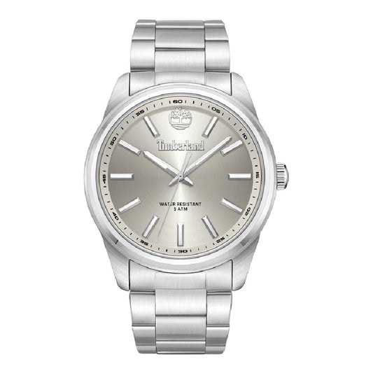 Timberland Gray Stainless Steel Dress Watch