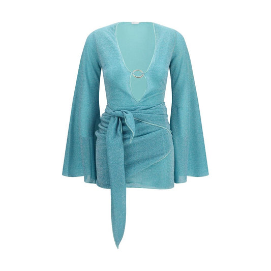 Oséree Blue Polyamide Cocktail Dress