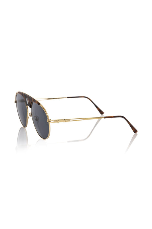 Gafas de sol Frankie Morello marrón metalizadas para hombre