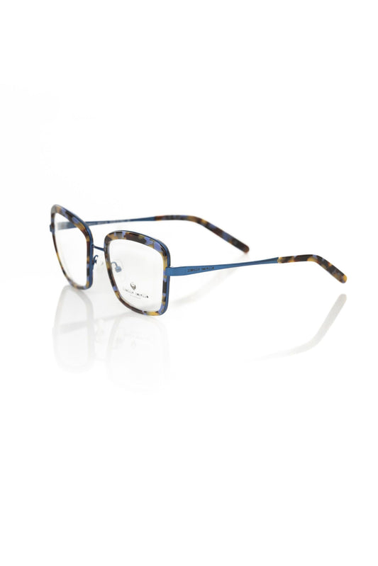 Montura de gafas para mujer Frankie Morello azul metalizado