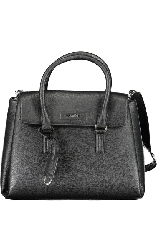 Calvin Klein Black Polyester Women Handbag