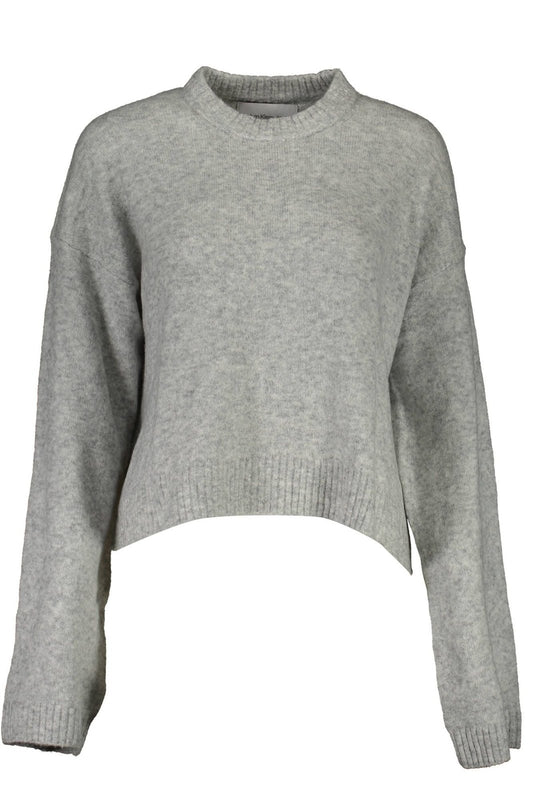 Calvin Klein Gray Wool Women Sweater