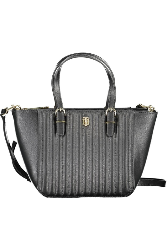 Tommy Hilfiger Black Polyethylene Women Handbag