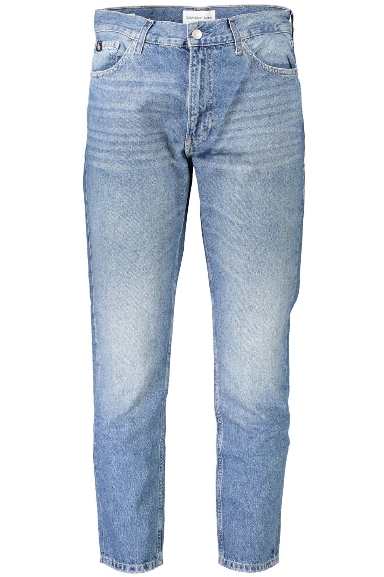 Calvin Klein Blue Cotton Men Jeans