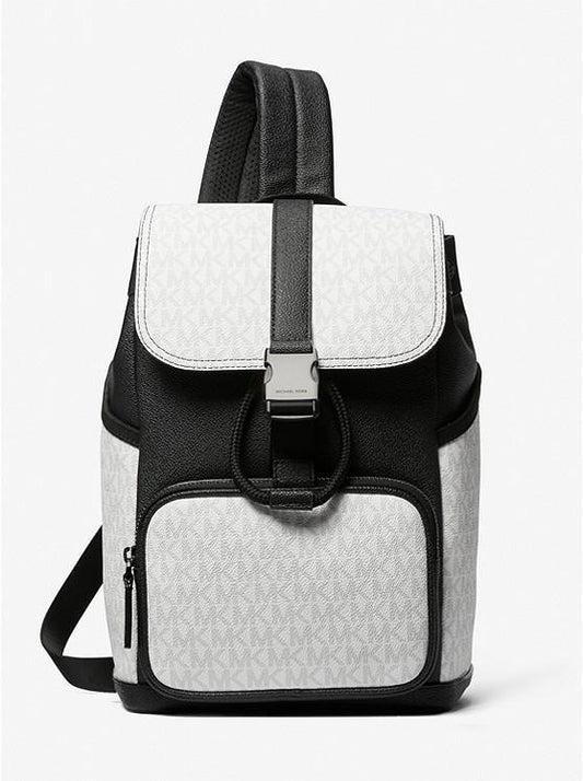 MK Cooper Sporty Sling Backpack White