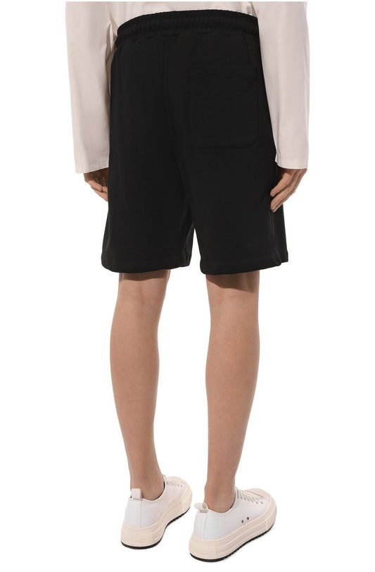 Comme Des Fuckdown Sleek Cotton Bermuda Shorts with Logo Detail