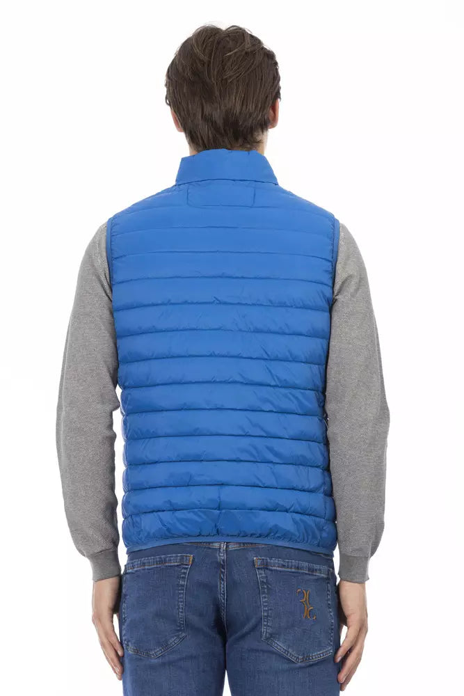 Ciesse Outdoor Blue Polyester Men Sleeveless Jacket