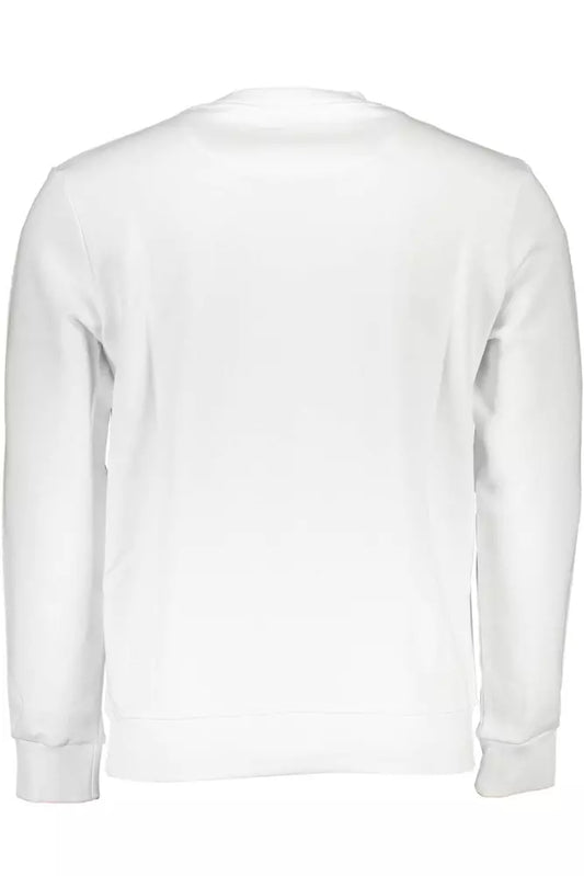 North Sails White Cotton Men Sweater