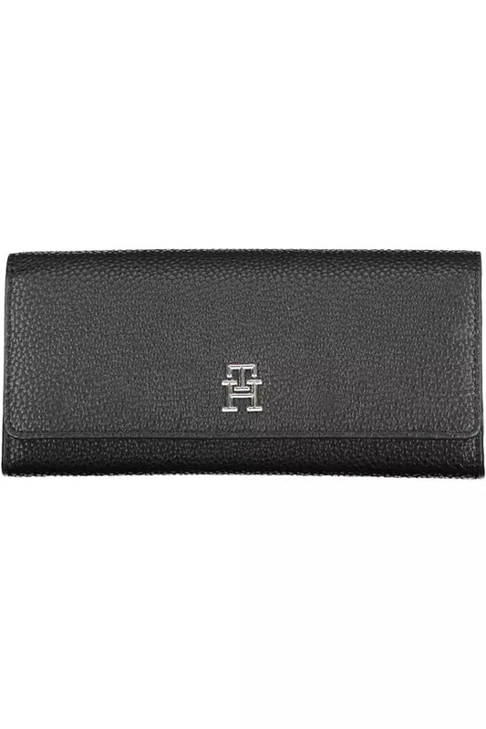 Tommy Hilfiger Black Polyethylene Women Wallet