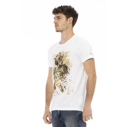 Camiseta Trussardi Action de algodón blanco para hombre