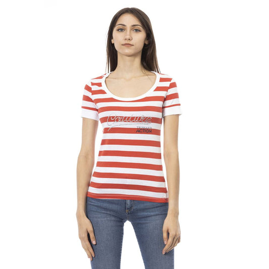 Camiseta Trussardi Action de algodón multicolor para mujer