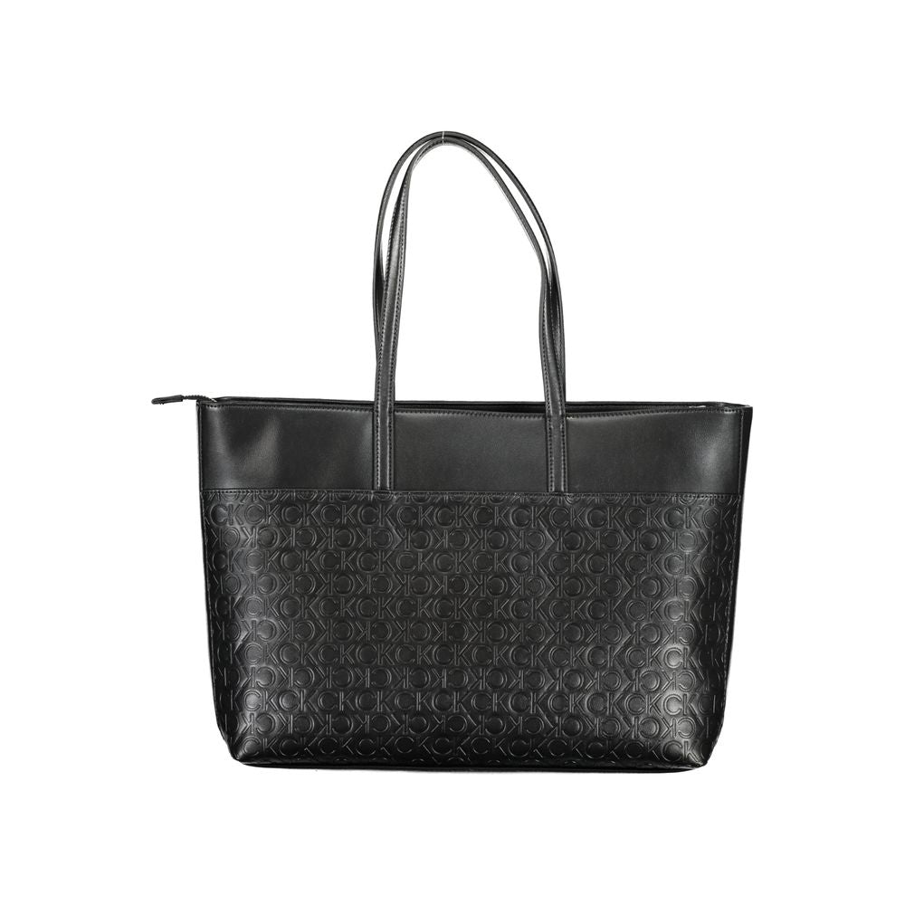 Calvin Klein Black Polyester Handbag