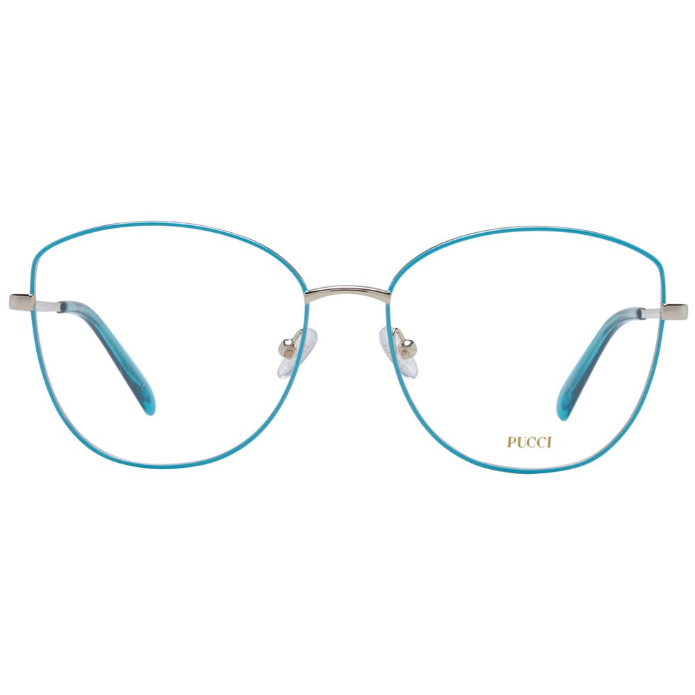 Emilio Pucci Turquoise Women Optical Frames