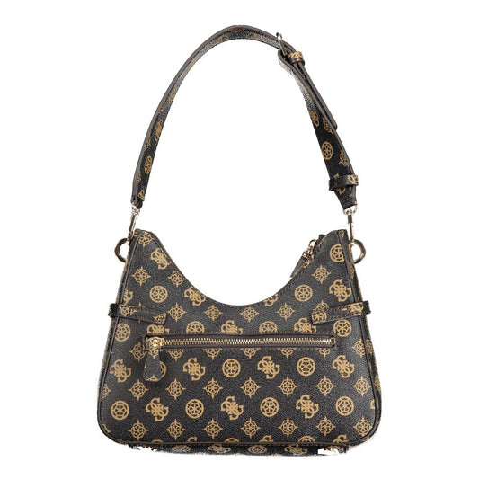 Guess Jeans Brown Polyethylene Handbag