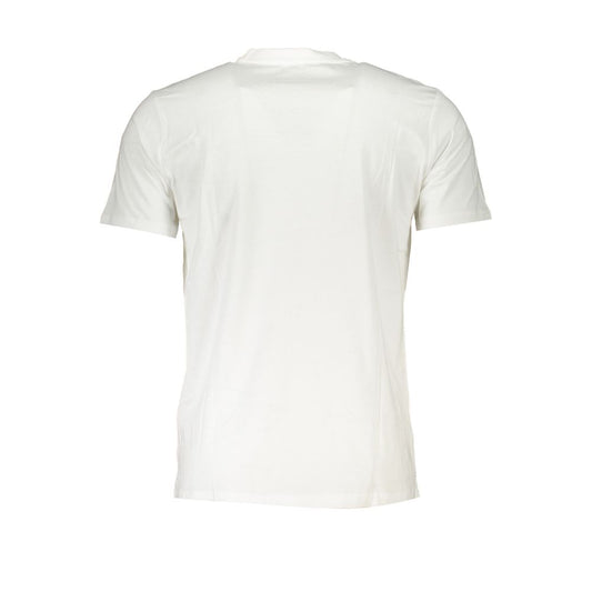 Cavalli Class White Cotton T-Shirt