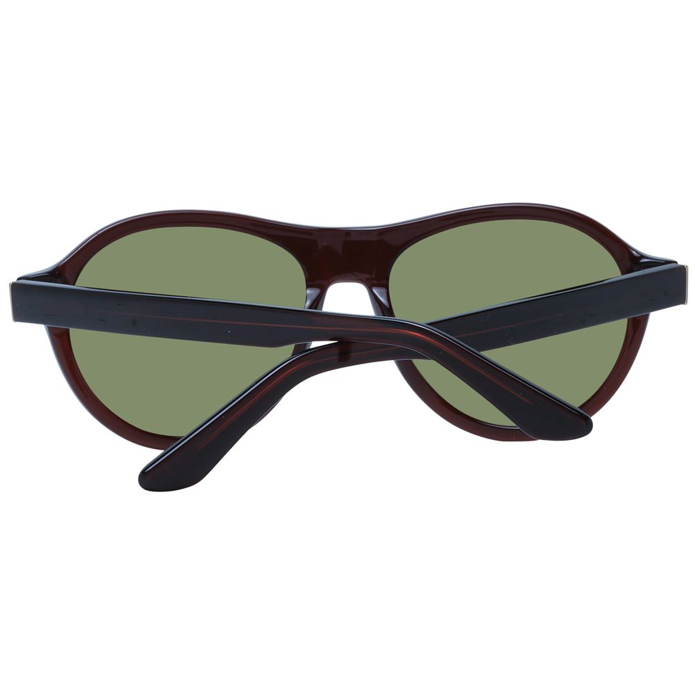 Serengeti Brown Men Sunglasses