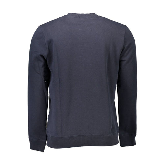 Napapijri Blue Cotton Men Sweater