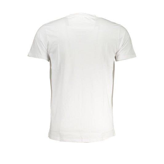 Cavalli Class White Cotton T-Shirt