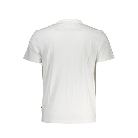 Napapijri White Cotton Men T-Shirt