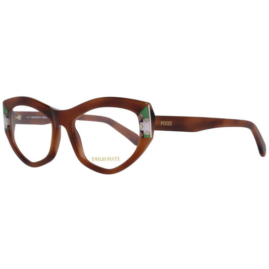 Emilio Pucci Brown Women Optical Frames