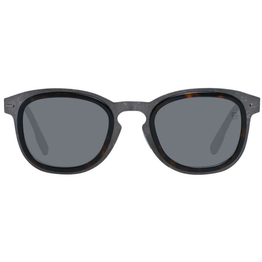 Zegna Couture Gray Men Sunglasses