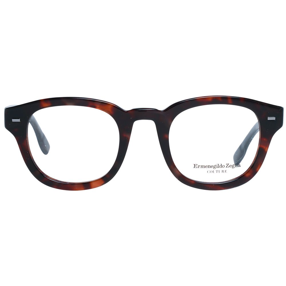 Zegna Couture Brown Men Optical Frames