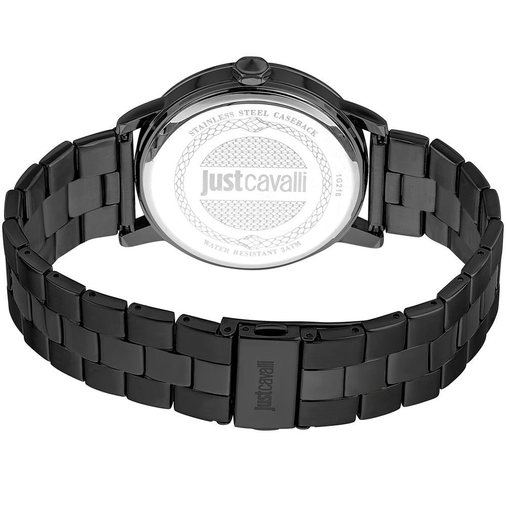 Just Cavalli Black Men Watch