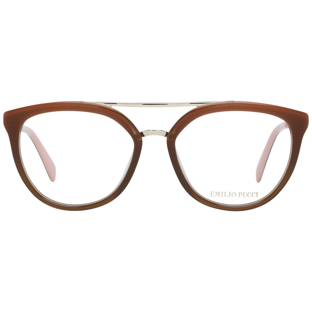 Emilio Pucci Brown Women Optical Frames