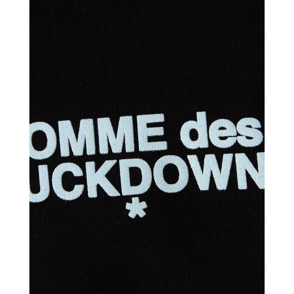 Comme Des Fuckdown Black Cotton Sweater