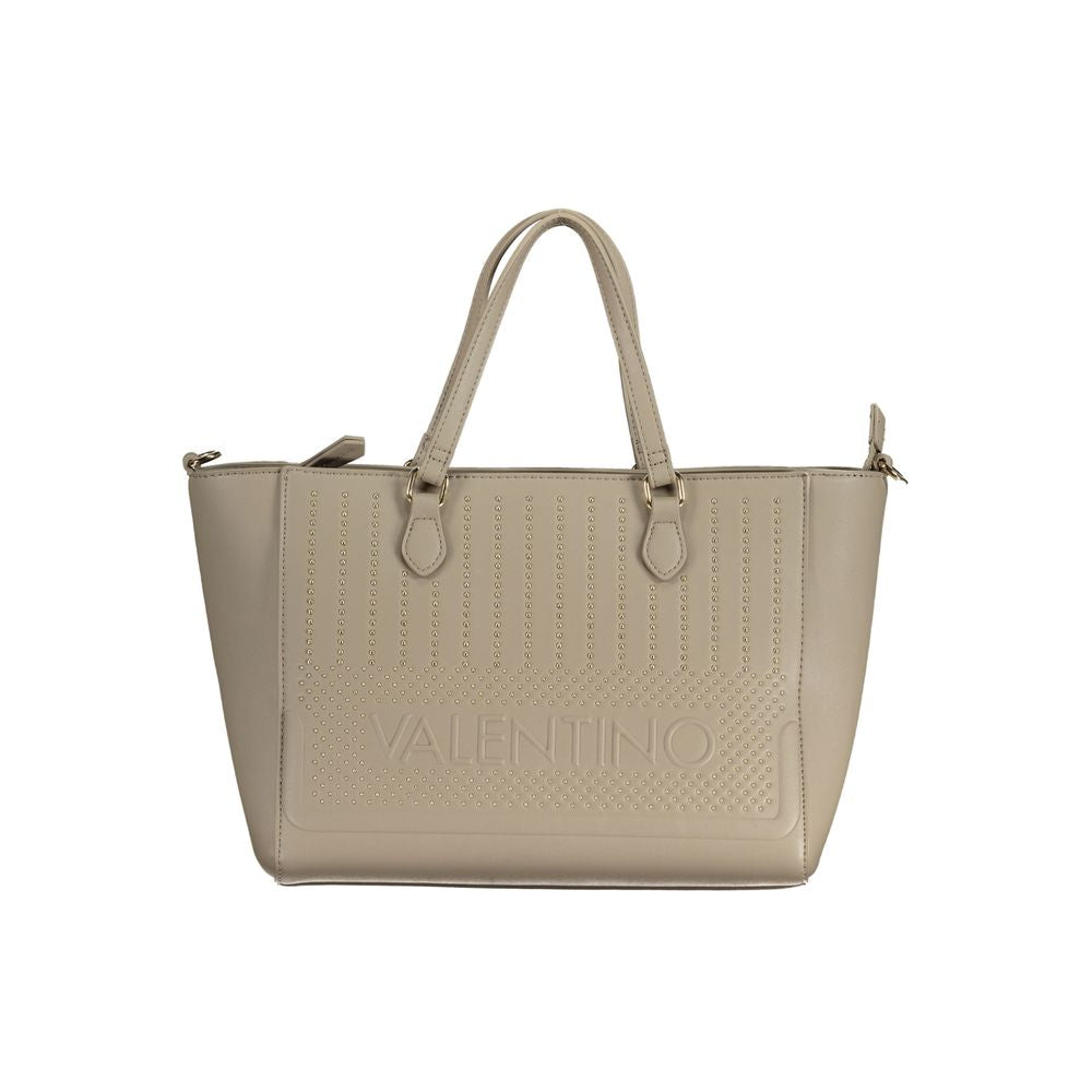 Valentino Bags Beige Polyethylene Handbag