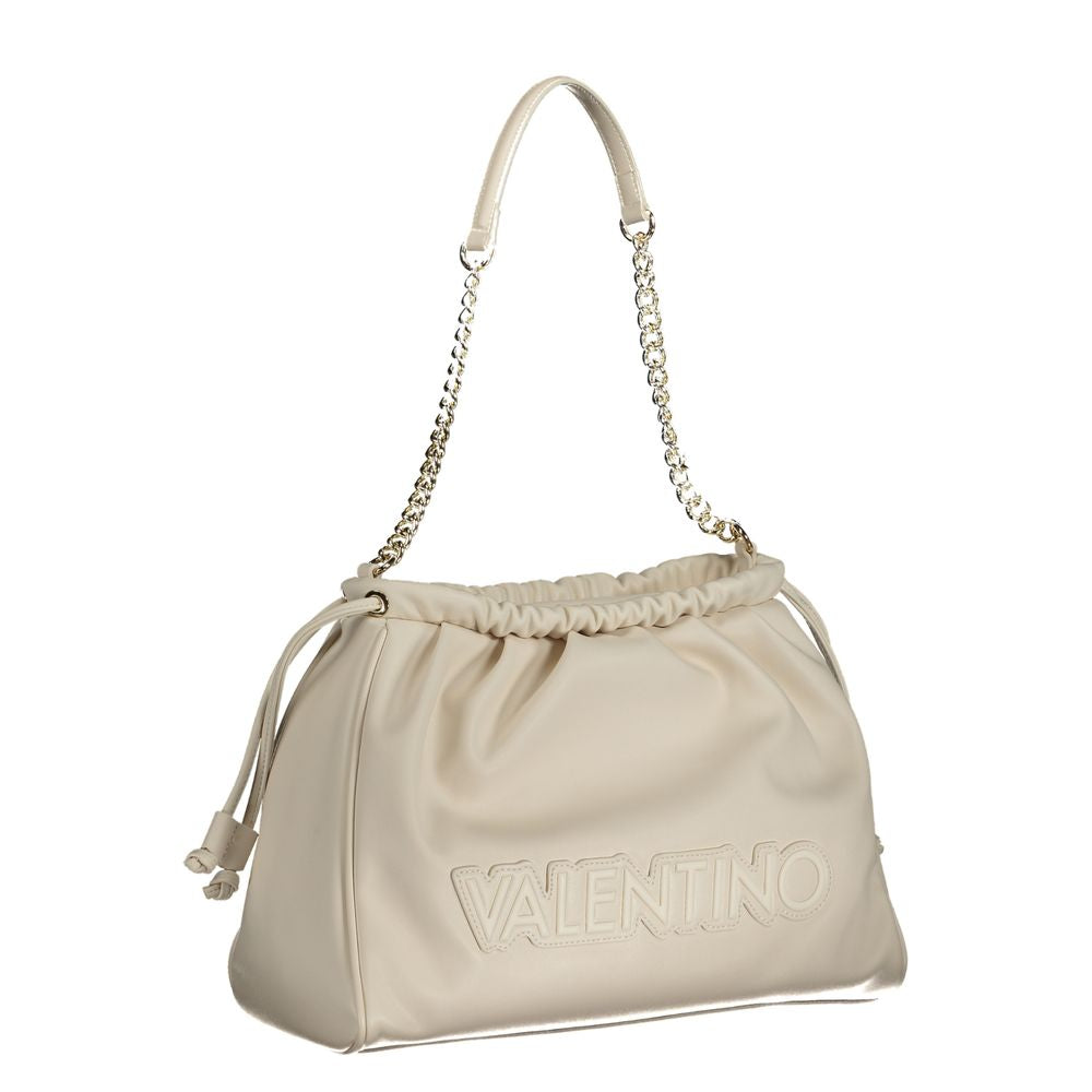 Valentino Bags Beige Polyethylene Handbag