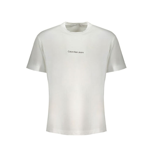 Calvin Klein White Cotton T-Shirt