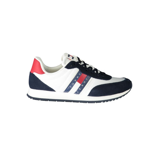 Tommy Hilfiger White Polyester Sneaker