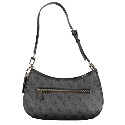 Guess Jeans Black Polyethylene Handbag