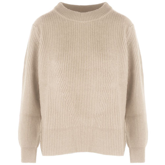 Malo Beige Cashmere Sweater