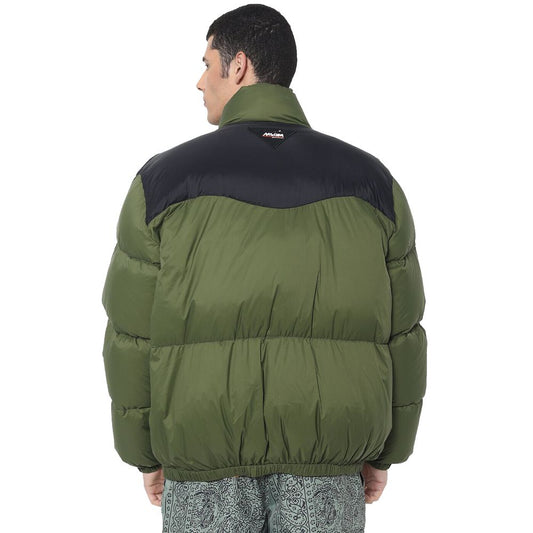 MSGM Green Nylon Jacket