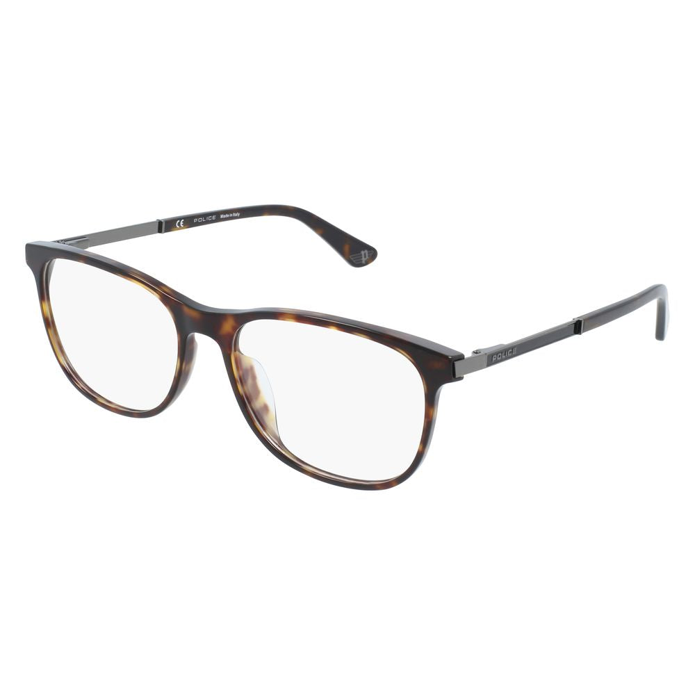 Police Brown Plastic Frames