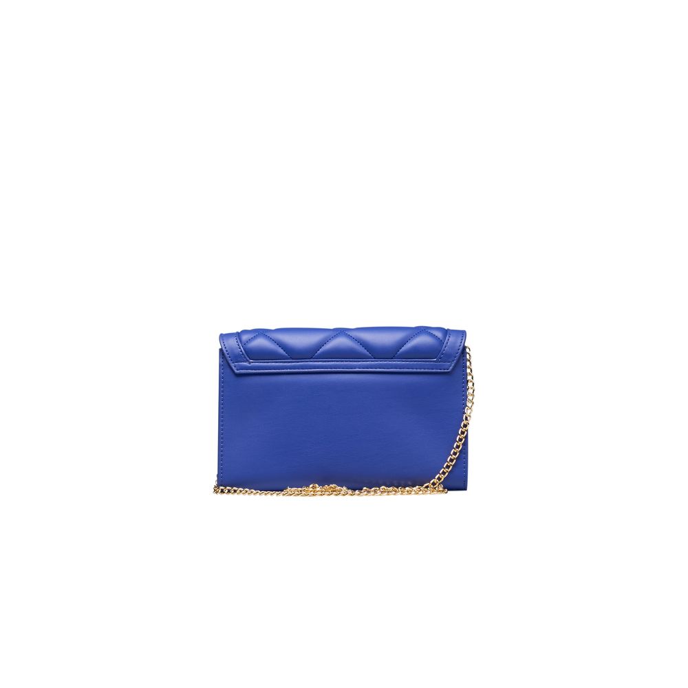 Love Moschino Blue Polyethylene Crossbody Bag