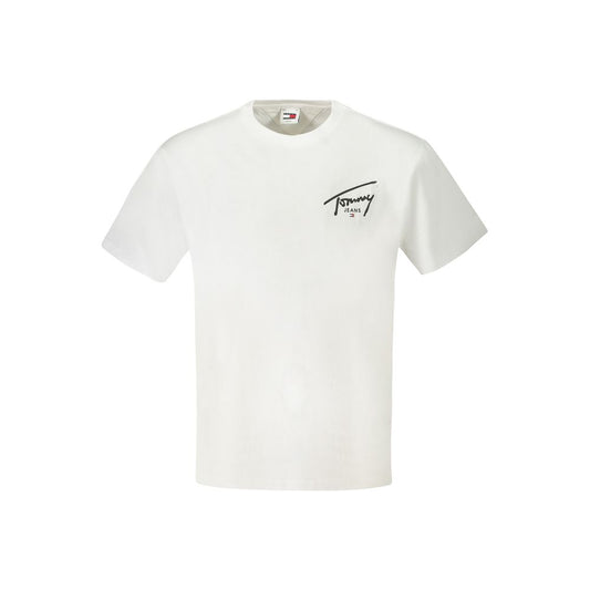 Tommy Hilfiger White Cotton T-Shirt