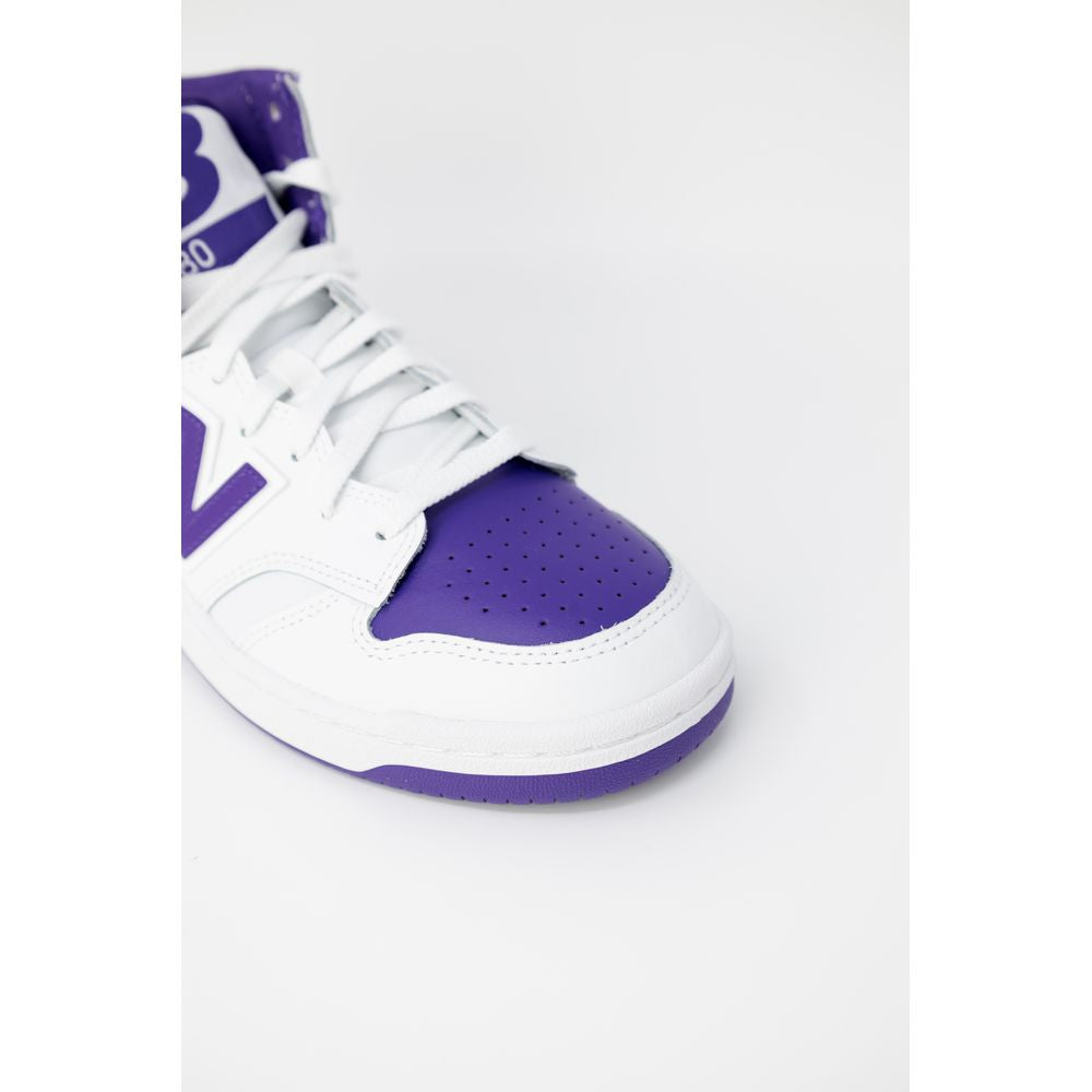 New Balance Purple Leather Sneaker