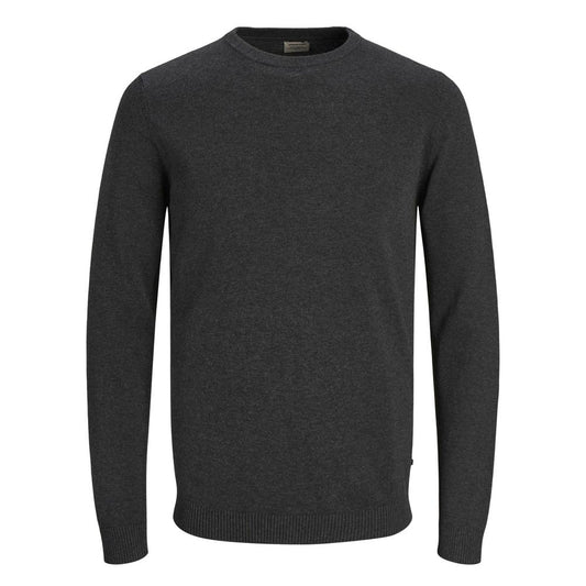 Jack Jones Gray Cotton T-Shirt