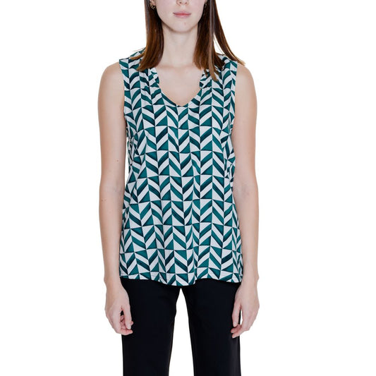 Street One Green Viscose Tank Top
