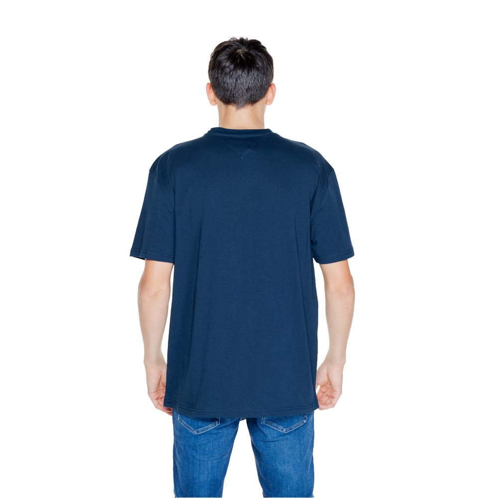 Tommy Hilfiger Jeans Blue Cotton Rigenerato T-Shirt