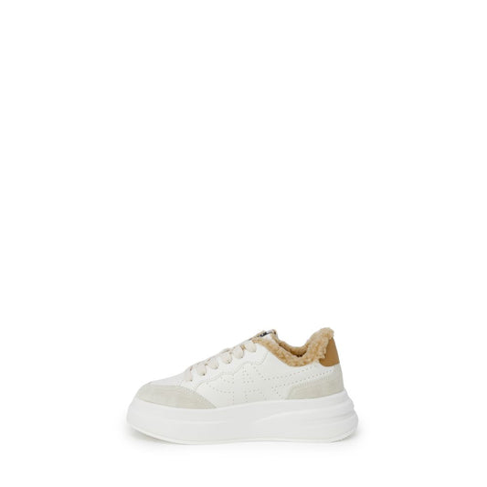 ASH Zapatillas de piel beige