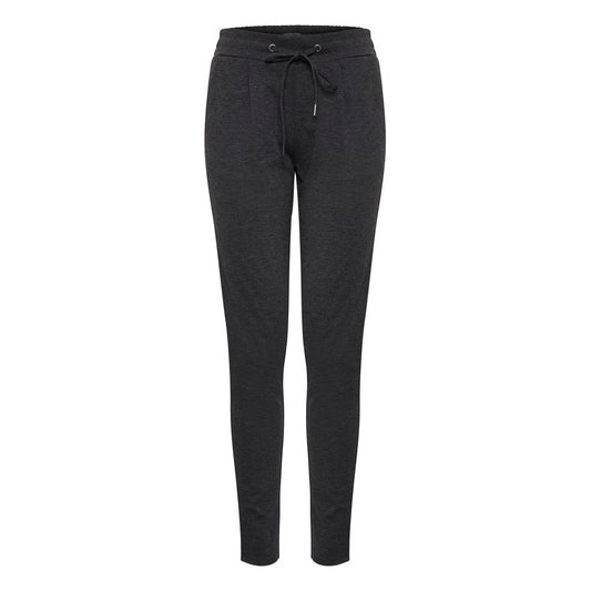 ICHI Gray Polyester Jeans & Pant