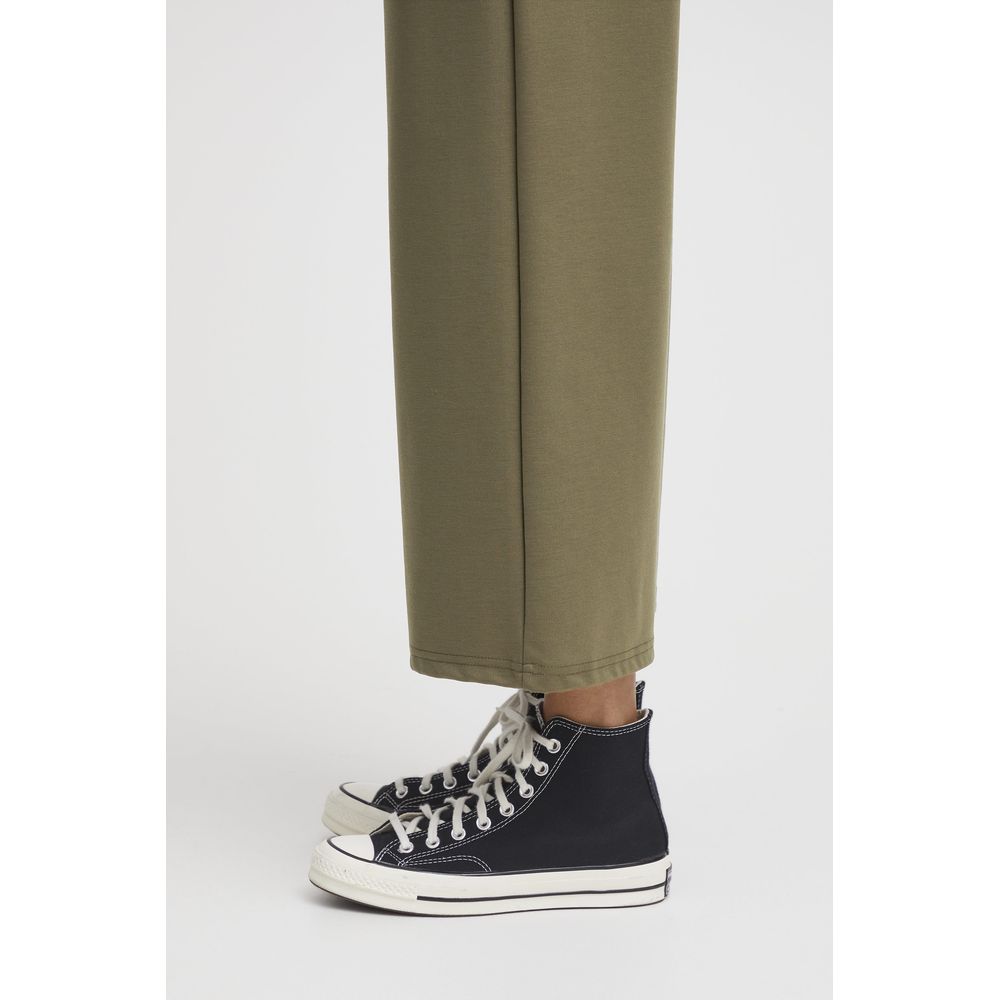 ICHI Green Recycled Polyester Jeans & Pant