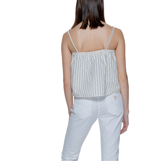 Vero Moda Beige Organic Cotton Top